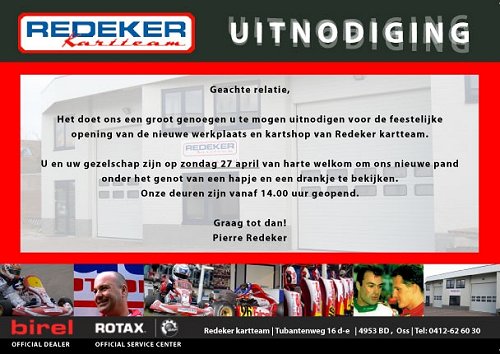 Officiële opening Redeker Motorsport in Oss